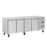 Polar U-Series 4 Door Counter Fridge 449Ltr(600 deep) G379-A