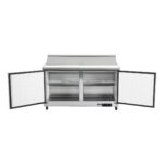 Polar U-Series 2 Door Prep Counter Fridge 527Ltr GD883-A