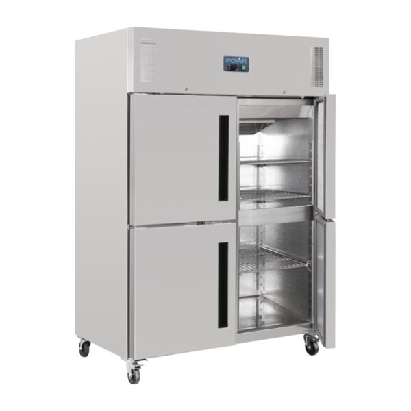 Polar G-Series Gastro Freezer Two Door Stable Upright 1200Ltr GH217-A