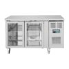 Polar U-Series Two Glass Door Counter Fridge UA023-A