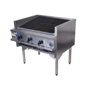 Goldstein CHDS36 BBQ Gas Char Broiler Ceramic Rocks 900mm