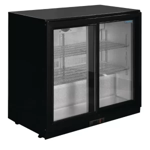 Polar G-Series Back Bar Fridge with 2 Sliding Doors 198Litre GL010-A