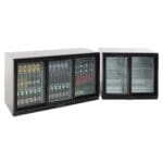 Polar G-Series Under Counter Back Bar Cooler with 3 Sliding Doors 320Litre GL013-A