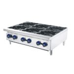 Cookrite 6 Burner Gas Cooktop 910mm Wide, ATHP-36-6-LPG