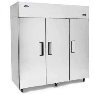 Atosa Stainless-steel Upright Three Door Freezer MBF8003