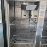 Commercial Upright Display Freezer with 2 Glass Doors CFG120-2 sale in Australia