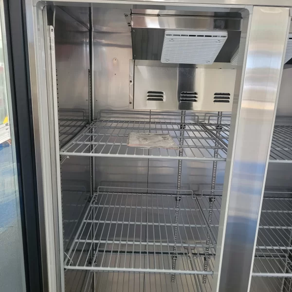 Commercial Upright Display Freezer with 2 Glass Doors CFG120-2 sale in Australia