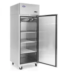 Atosa Stainless-steel Upright One Door Freezer MBF8001, used commercial fridge for sale, used commercial freezer for sale, second-hand fridges for sale sydney, second-hand freezers for sale australia, 1 door commercial freezer, single door upright freezer for sale