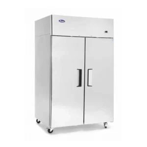 Atosa Stainless-steel Narrow Upright Two Door Freezer, YBF9219