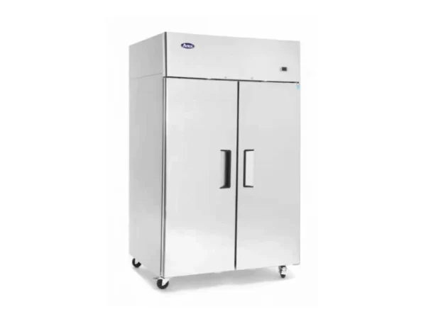 Atosa Stainless-steel Narrow Upright Two Door Freezer, YBF9219