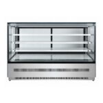 Atosa WDF177Z Square Glass Cake Display Fridge 1700mm 3 Shelves