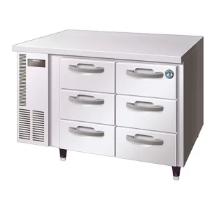 Hoshizaki 6 Drawer 100mm Deep Gastronorm Underbench Fridge RTC-125DEA-GN-6D