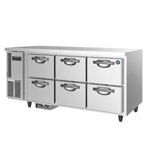 Hoshizaki 6 Drawer 150mm Deep Gastronorm Underbench Fridge RTC-167DEA-GN-6D