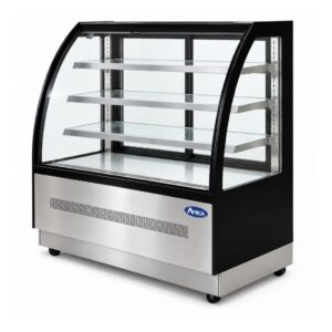 Atosa DF097D Curved Glass Cake Display Fridge 900mm