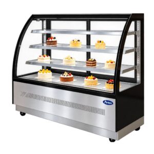 Atosa DF127D Curved Glass Cake Display Fridge 1200mm