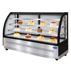Atosa DF177D Curved Glass Cake Display Fridge 1700mm wide