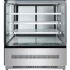 Atosa Square Glass Cake Display 900mm wide with 3 shelves, WDF097Z