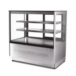 Atosa Square Glass Cake Display Fridge 1500mm wide, DF157F