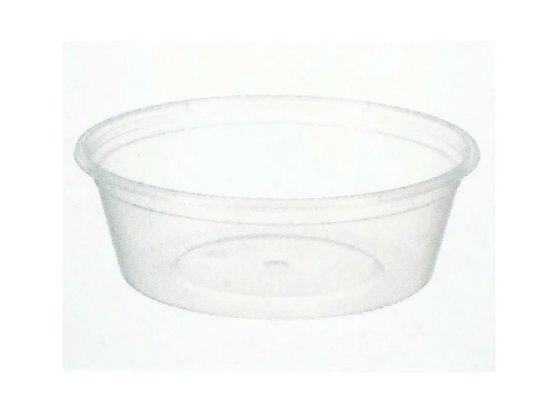 8oz Round Takeaway Container Base, round takeaway container