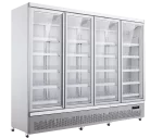 AISLEPRO™ Four Door Freezer, 4 door commercial freezer for sale, 4 door upright freezer for sale, commercial upright freezer for sale, commercial display freezer for sale