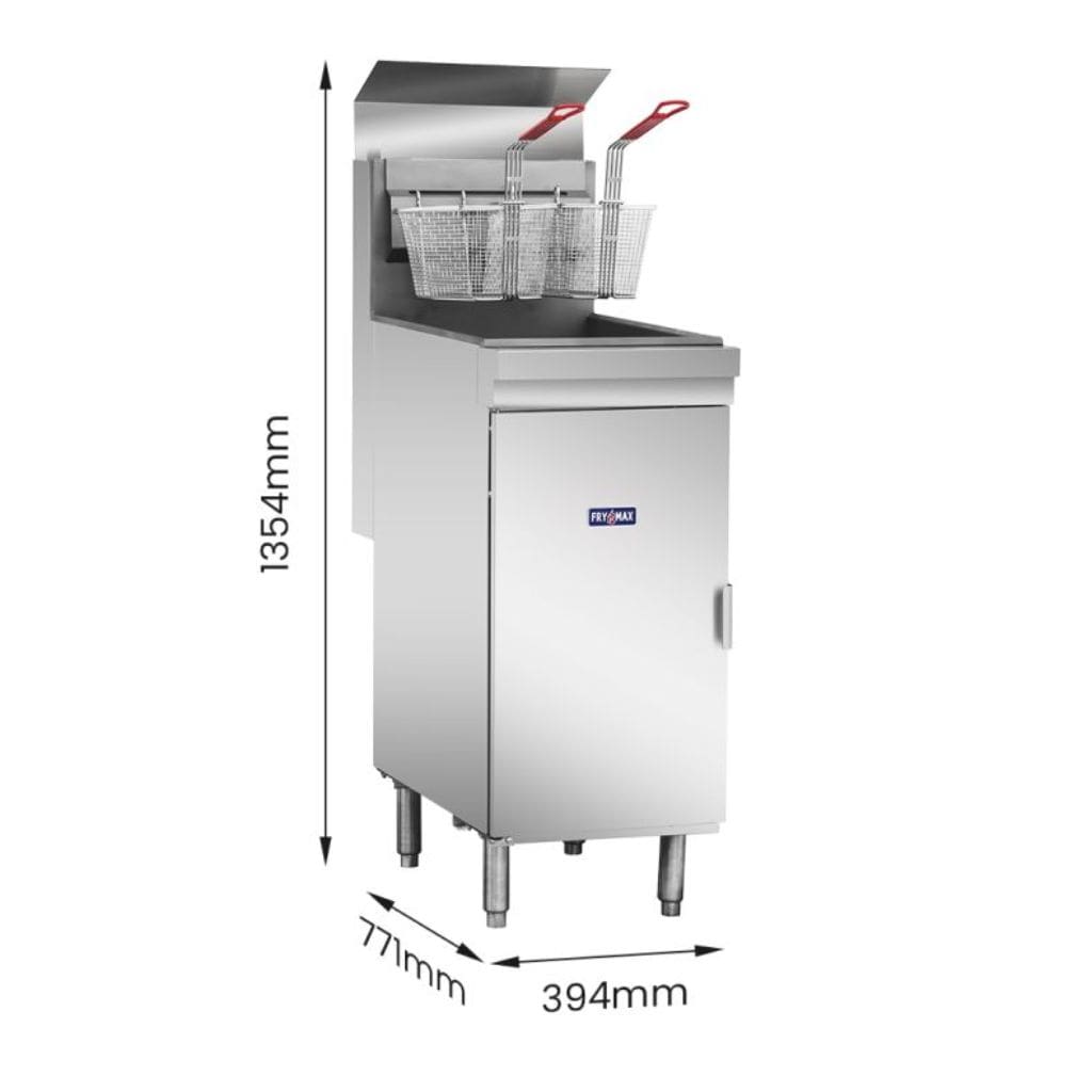 Frymax RC400E Superfast commercial Gas Deep Fryer 22 Litre