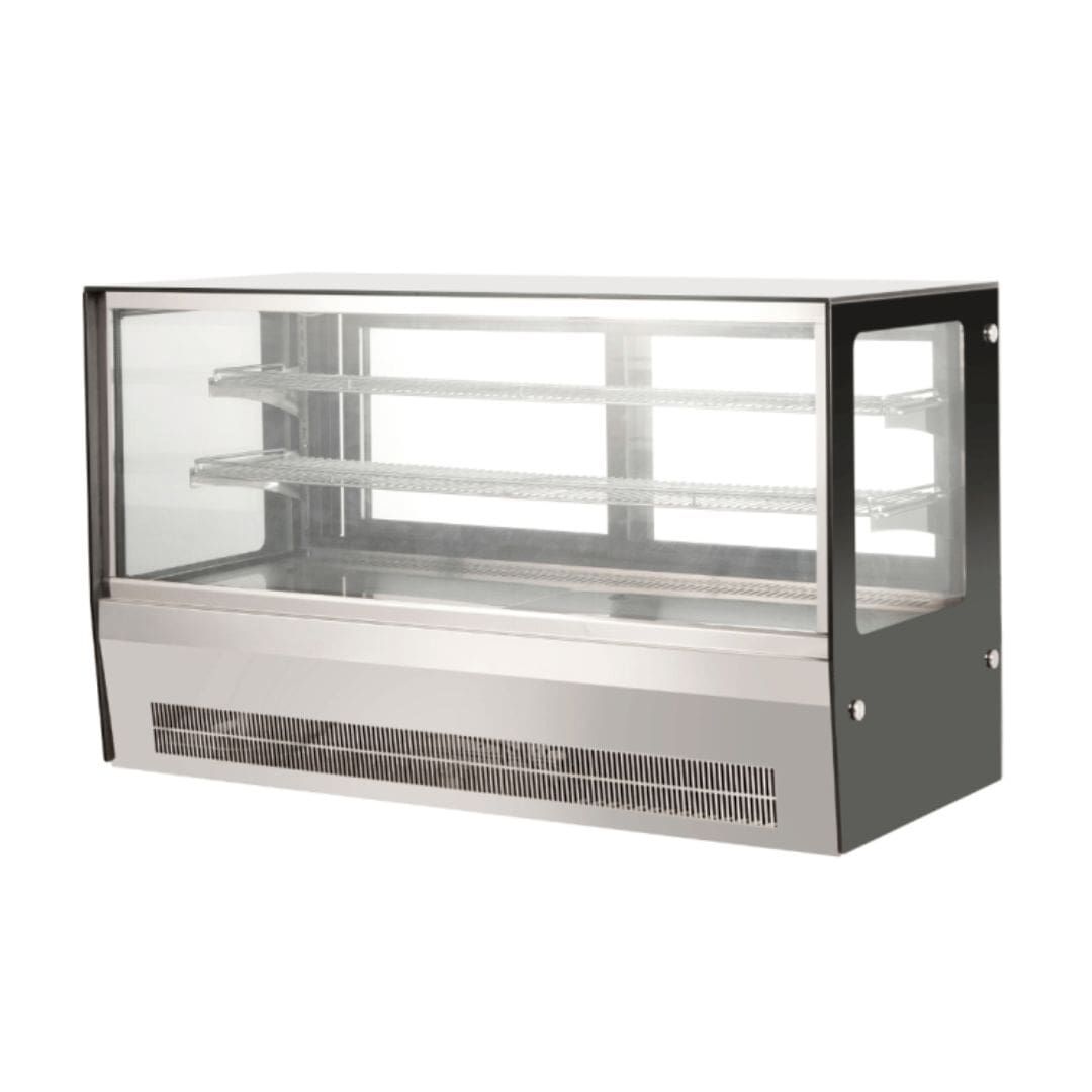 countertop cold display fridge 1200mm wide