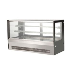 Bonvue Counter top square glass cold food display GN-1200RT