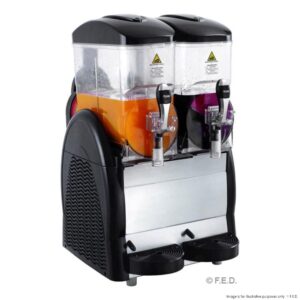 Benchstar Double 12 Litre Granita Slushy Machine, FABIGANI-2S, commercial slushy machine for sale, slushy machine in australia, slushy machine