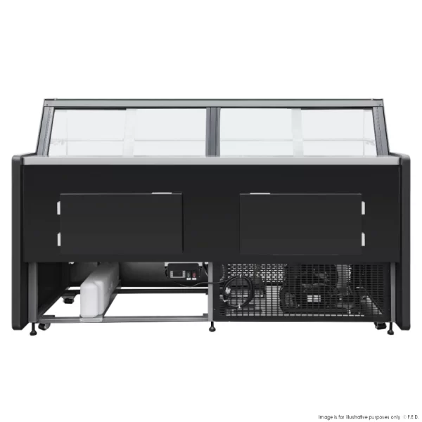 Thermaster Compact Deli Display rear view, ST15LK