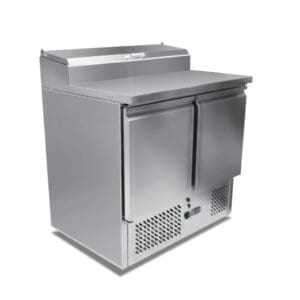 Atosa 2 Door Open Top Saladette Fridge ESL3832