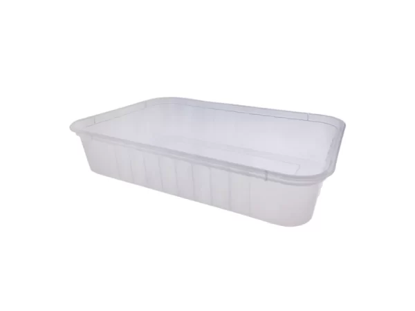 500ml rectangular food container Freezer Grade Rectangular Ribbed Container, freezer grade takeaway container