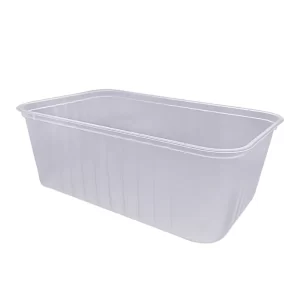 1000ml rectangular food container Freezer Grade Rectangular Ribbed Container, freezer grade takeaway container