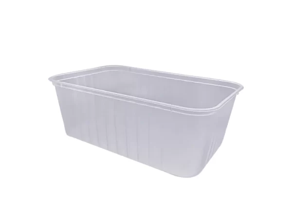 1000ml rectangular food container Freezer Grade Rectangular Ribbed Container, freezer grade takeaway container