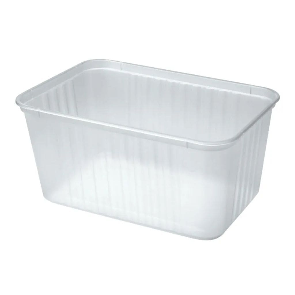 1500ml Freezer Grade Rectangle Food Container