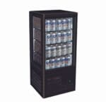 Thermaster TCBD78B 78L Countertop Beverage Display Fridge Black