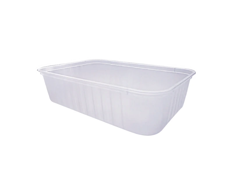 750ml rectangular food container Freezer Grade Rectangular Ribbed Container, freezer grade takeaway container