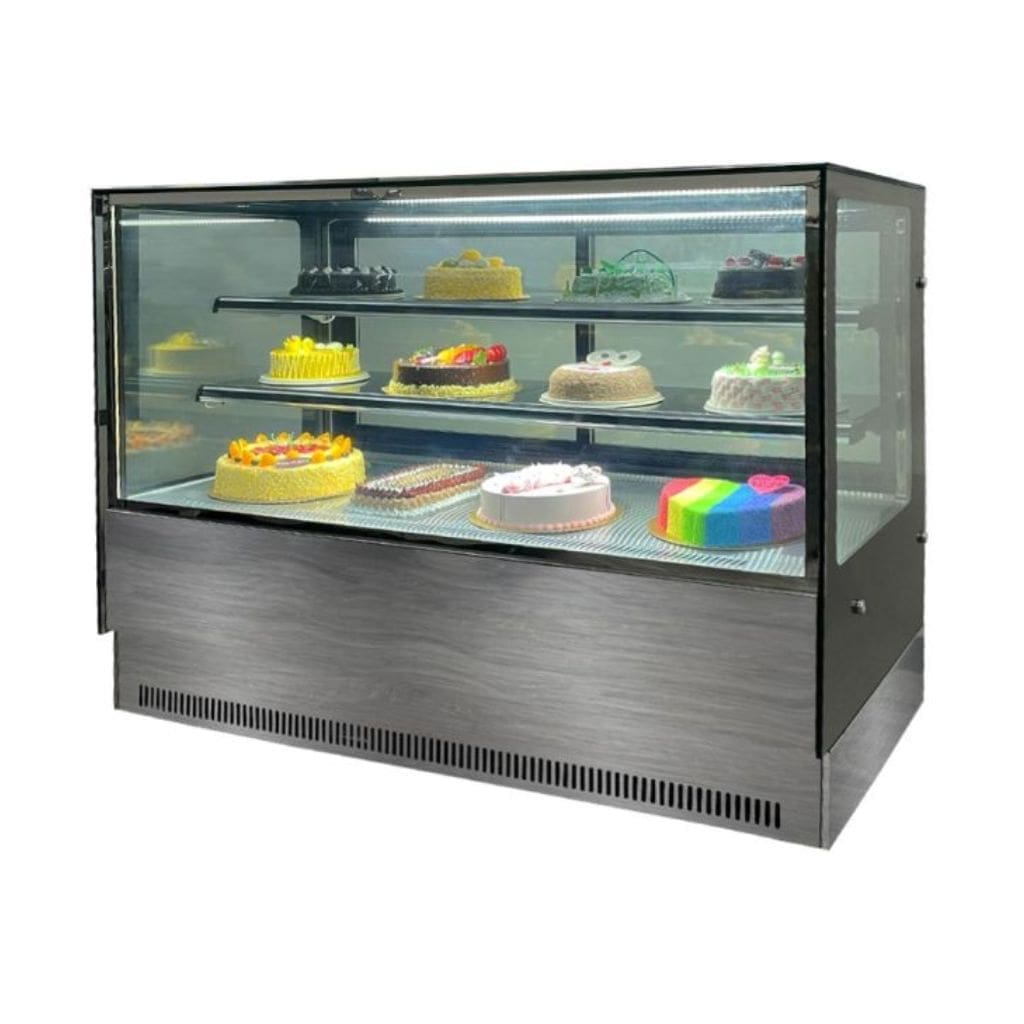 Bonvue GAN-1800RF2 1800mm Cake Display Fridge with 2 shelves