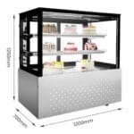 Bonvue SG120FA-2XB 1200mm Chilled Cake Display 3 Tier