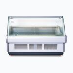 BROMIC Curved Glass Deli Display1955mm wide, DD1875CG-NR