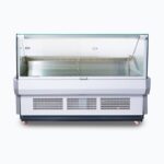 BROMIC Square Glass Deli Display 1955mm wide, DD1875SG-NR