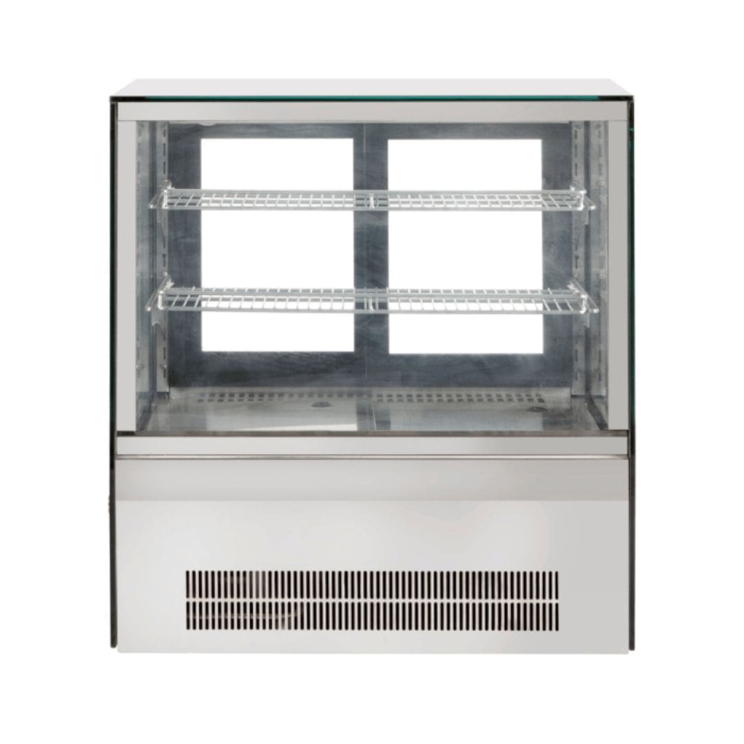 Bonvue Countertop Square Glass Cold Food Display GN-660RT