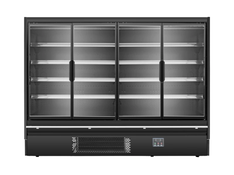 Cold Solutions Glass Door Multideck Fridge 4 Door