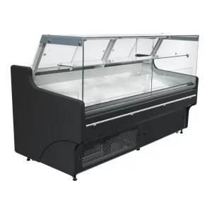 Cold Solutions Square Glass Deli Display 2 Metres, 2.5 Metres deli display