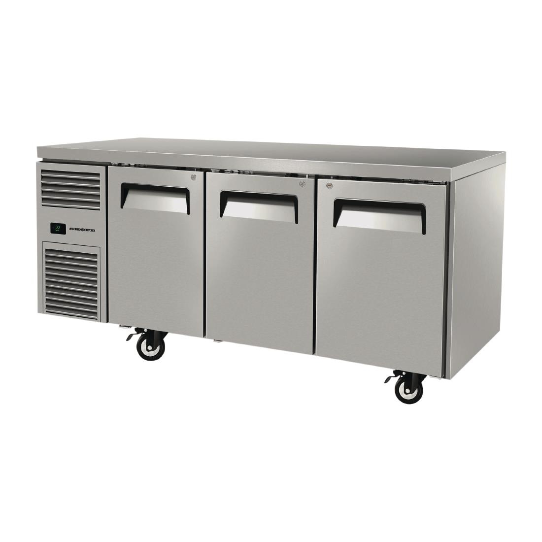 Skope ReFlex 3 Solid Door Undercounter Freezer, RF7.UBF.3.SD, skope undercounter freezer, skope underbench freezer, RF7.UBR.3.SD, Skope ReFlex 3 door undercounter fridge