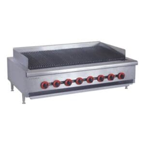 Gasmax QR-48E 8 Burner Gas Char Grill 1200mm