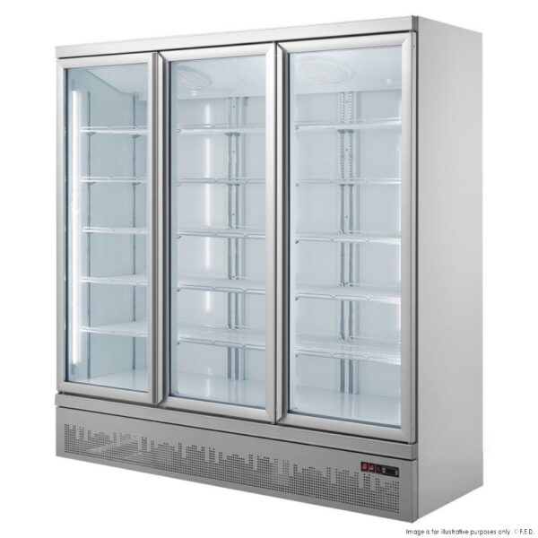 Thermaster 3 Door Supermarket Display Fridge, LG-1500GBM