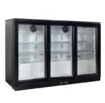 Thermaster Under Bench 3 Sliding door Bar Fridge, LG-330SC