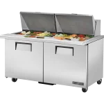 commercial prep fridge for sale, salad prep fridge for sale, prep fridge for sale, TSSU-60-24M-B-ST-HC