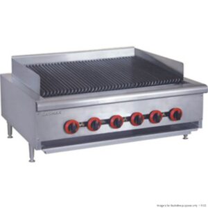 Gasmax 6 Burner Char Grill Top, QR-36E