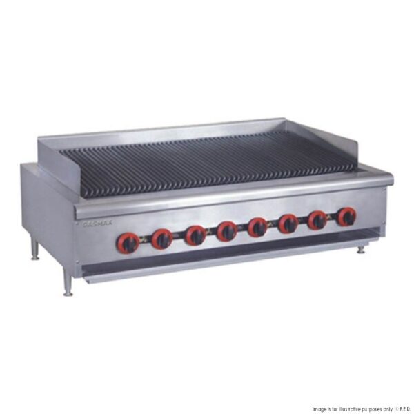 Gasmax 8 Burner Char Grill Top, QR-48E